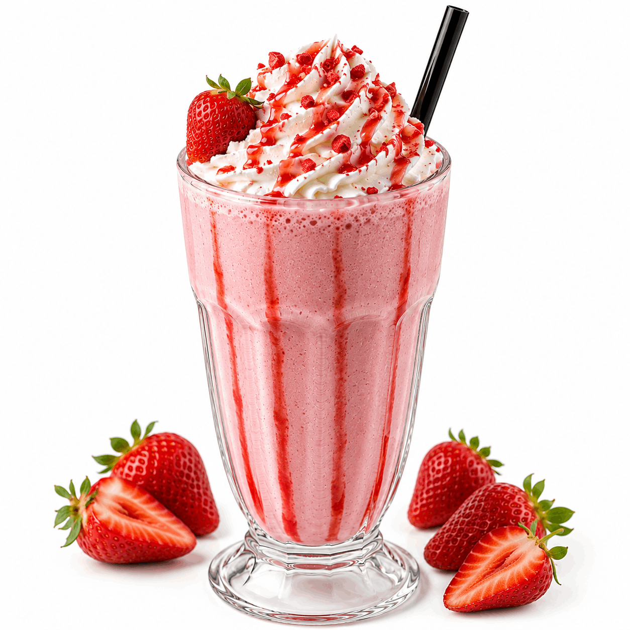 Çilekli Milkshake