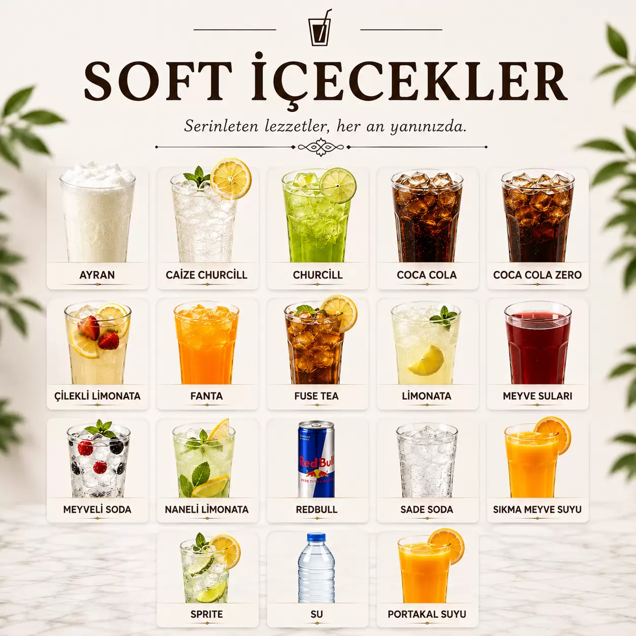 SOFT İÇECEKLER